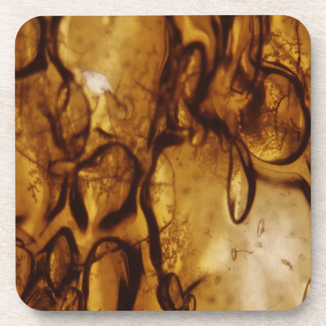 Amber Bubbles Coaster (Front)