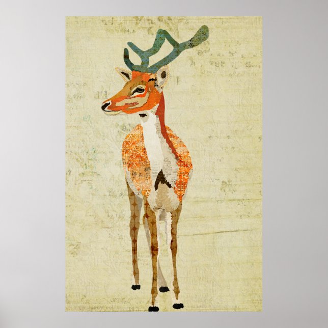 Amber Buck Art Poster (Front)