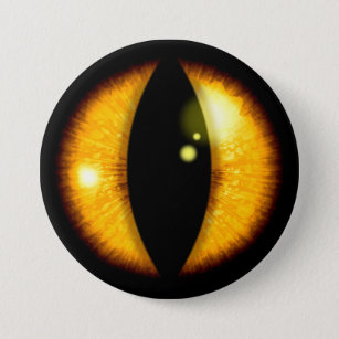 Amber Dragons Eye 7.5 Cm Round Badge