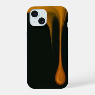 Amber Drip Case for Apple iPhone 15