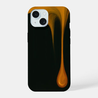 Amber Drip Case for Apple iPhone 15