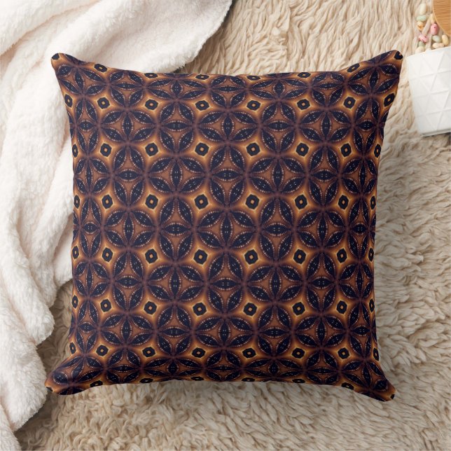 Amber Eclipse Mosaic Cushion (Blanket)