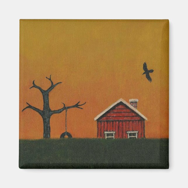 Amber Evening Magnet (Front)