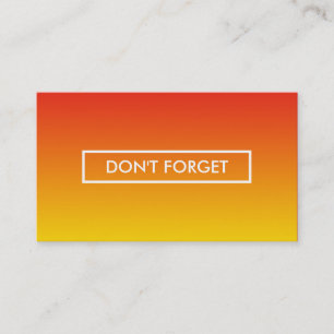 amber fade appointment reminder