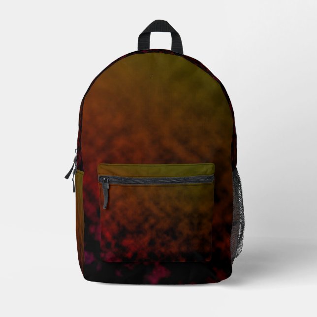 Amber Fade Printed Backpack (Front)