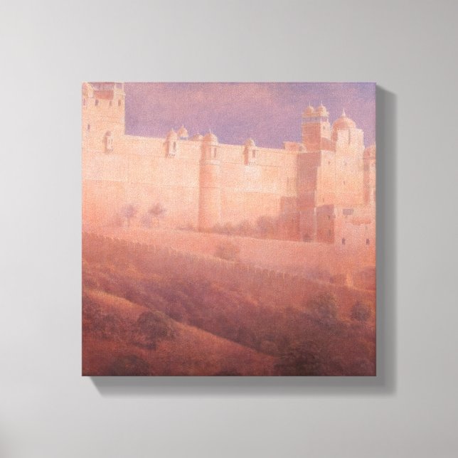 Amber Fort Jaipur Canvas Print (Front)