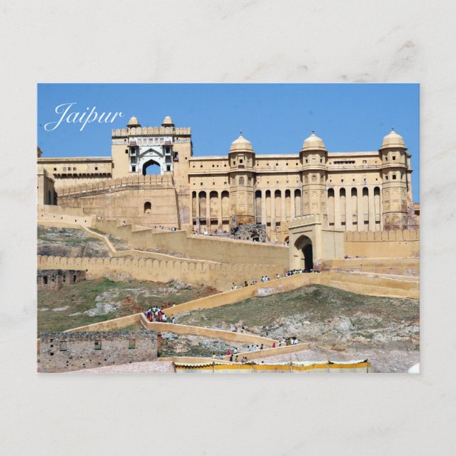 amber fort postcard (Front)
