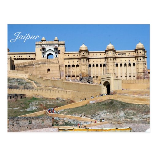 Image of amber fort Postcard