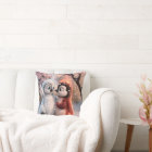 Amber & Frosty Cozy Penguin Pillow