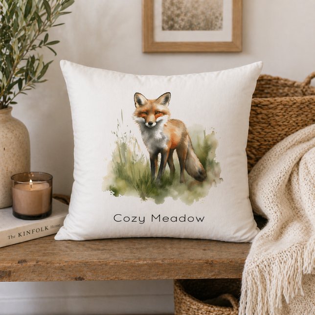 Amber Gaze: Meadow Fox, custom Cushion (Creator Uploaded)