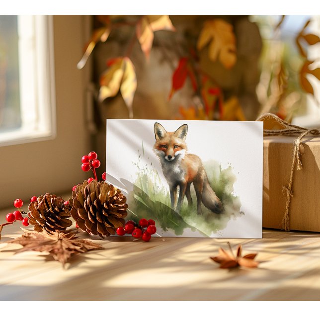 Amber Gaze: Meadow Fox, custom Postcard (Creator Uploaded)