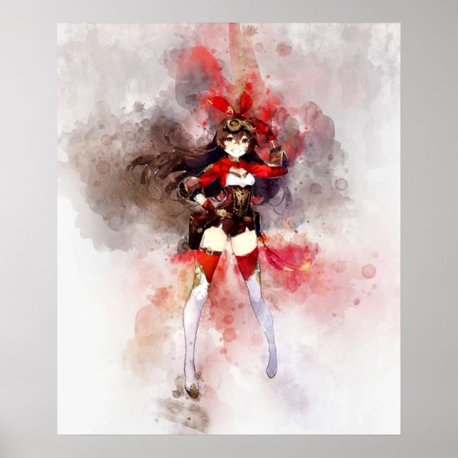 Amber - Genshin Impact Poster (Front)