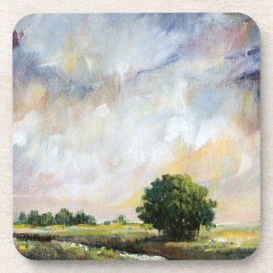 Amber Glow II Coaster