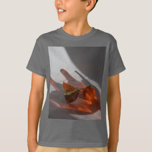 Amber Grey Kid's Basic Short Sleeve T-Shirt