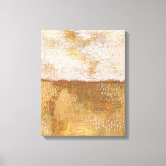 Amber Horizon Abstract Print | Melissa Averinos (Front)