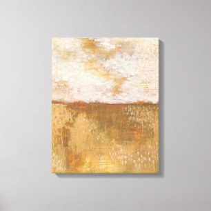 Amber Horizon Abstract Print   Melissa Averinos
