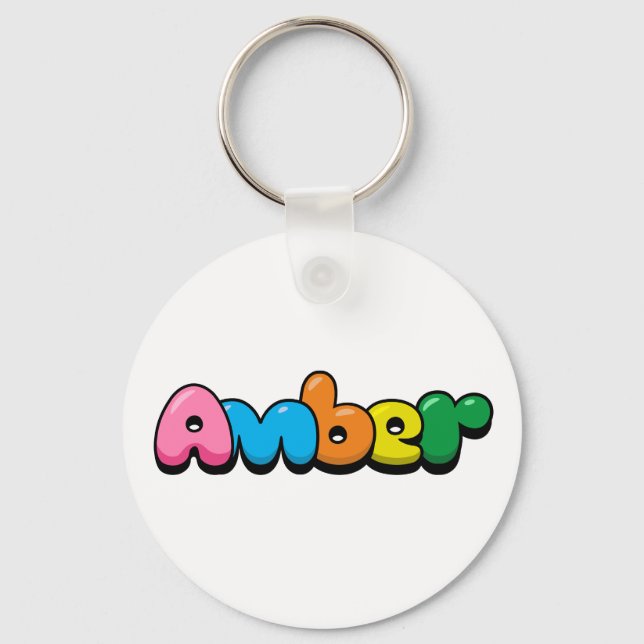 Amber Key Ring (Front)