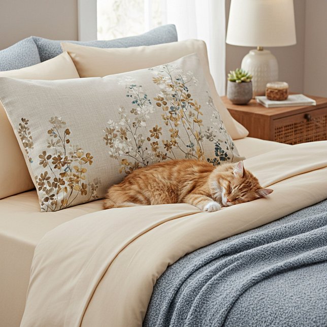 Amber meadow floral pillowcase (Creator Uploaded)