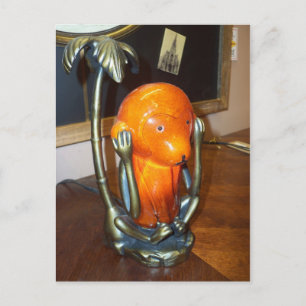 Amber Monkey Postcard