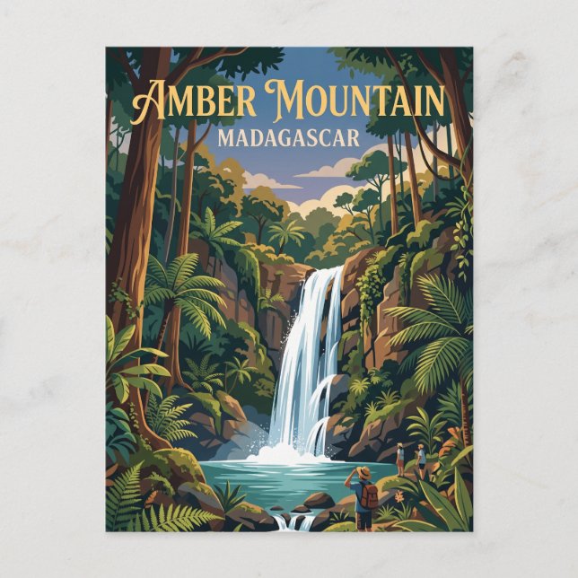 Amber Mountain National Park Madagascar Postcard (Front)