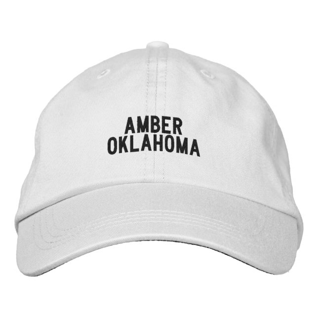 AMBER  Oklahoma Hat (Front)