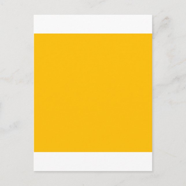 Amber Orange Postcard (Front)