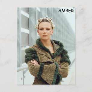Amber Postcard