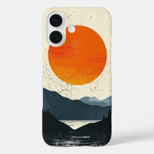 Amber Ridge Silhouette Phone Case