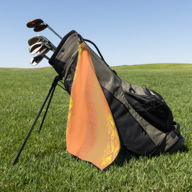 Amber Royale Golf Towel (Green)