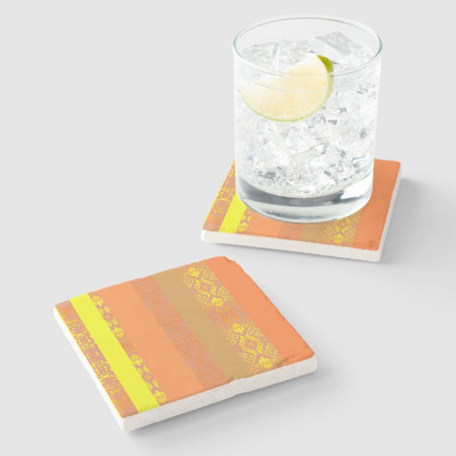 Amber Royale Stone Coaster (Side)