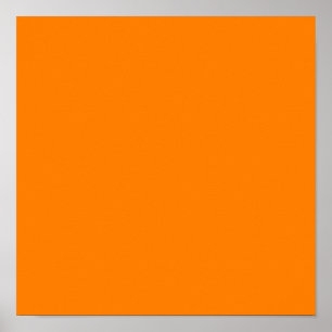 Amber (SAE/ECE) (solid color) Poster