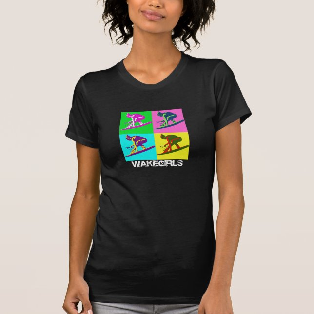 Amber Wing Black Tee (Front)