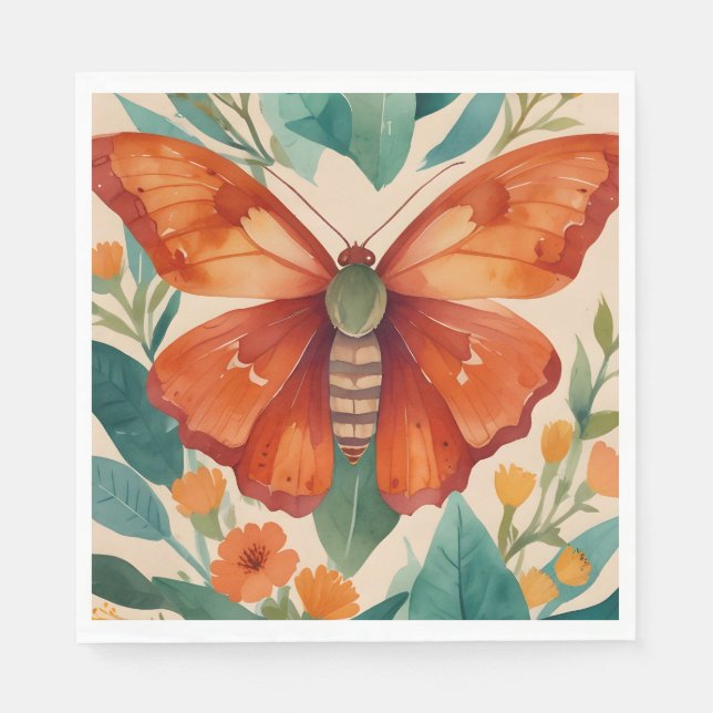 Amber Wings Napkin (Front)