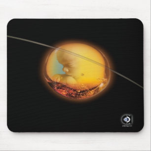 AMBER WOMB MOUSE MAT