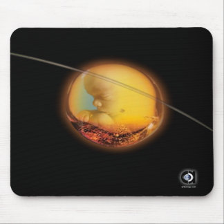 AMBER WOMB MOUSE MAT