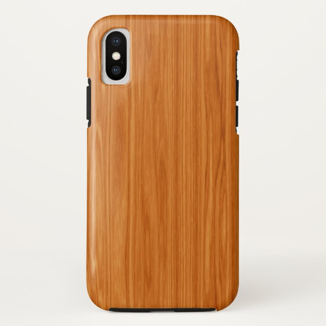 Amber Wood Grain Case-Mate iPhone Case (Back)