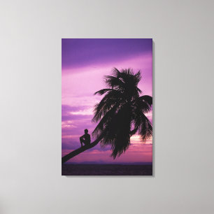 Ambergris Caye, Belise, Central America. Canvas Print