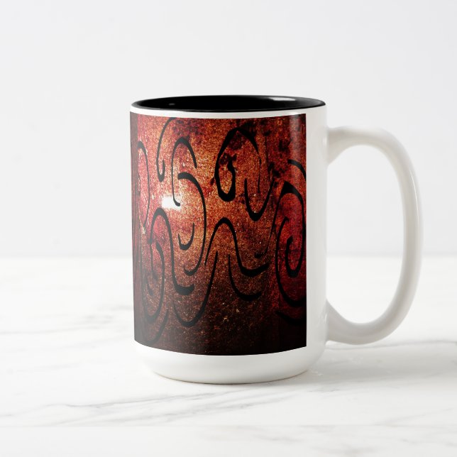 Amber's Abstract Mug ! (Right)