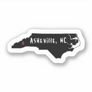 Ambiguous Disc Golf Asheville NC Sticker