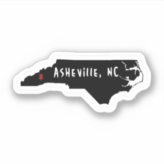 Ambiguous Disc Golf Asheville NC Sticker