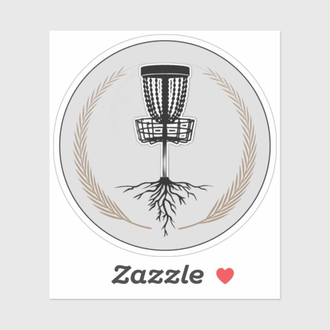 Ambiguous Disc Golf Sticker (Sheet)