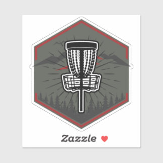 Ambiguous Disc Golf Sticker
