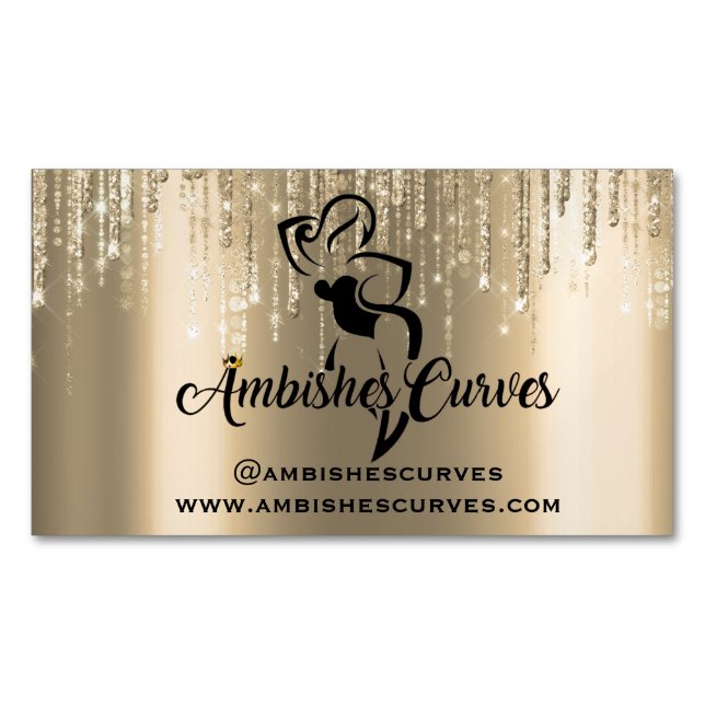 @ambishescurves www.ambishescurves.com 	Magnetic business card (Front)