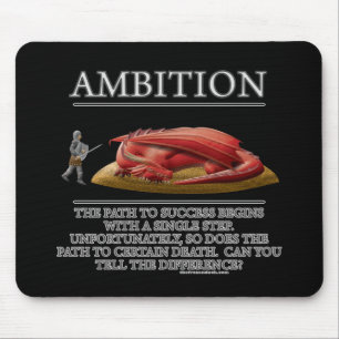 Ambition Fantasy (de)Motivator Mouse Mat