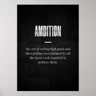 Ambition Poster