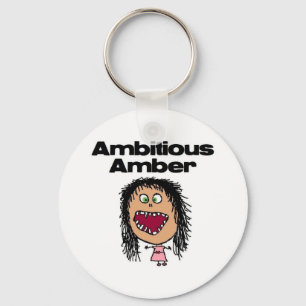 Ambitious Amber Key Ring