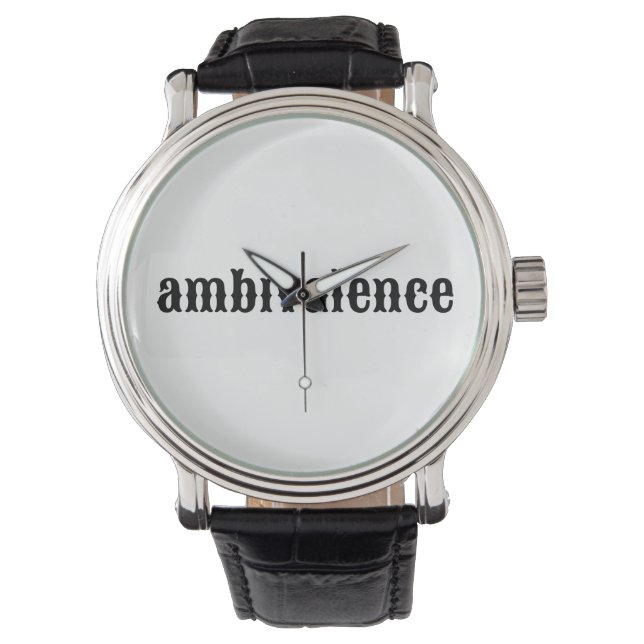 Ambivalence Watch (Front)