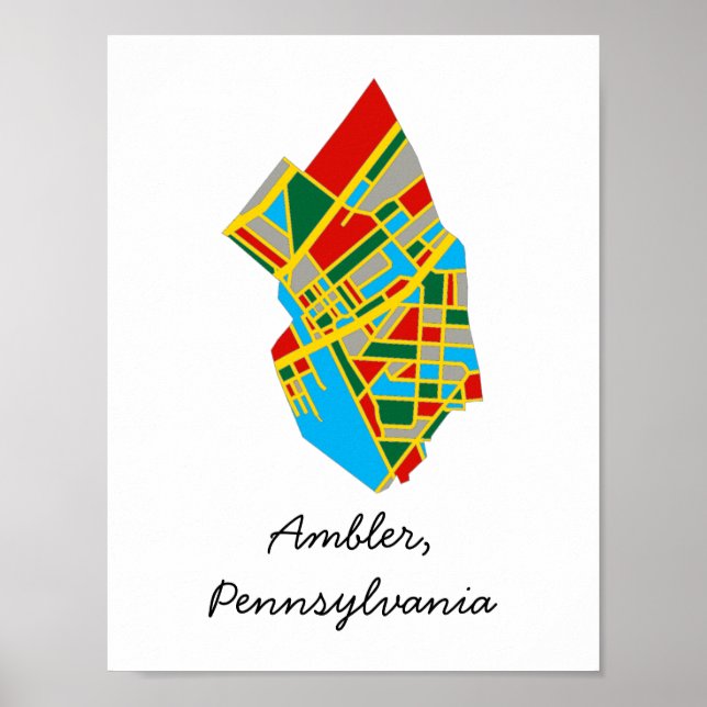 Ambler, PA Archival Matte Poster  (Front)