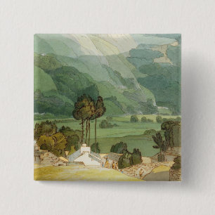 Ambleside, 1786 (w/c with pen and ink over graphit 15 cm square badge