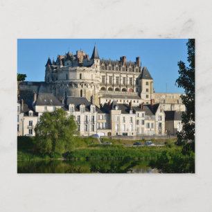 Amboise castle in France Postcard